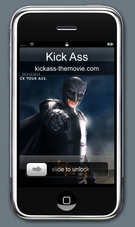 Kick Ass iPhone wallpaper